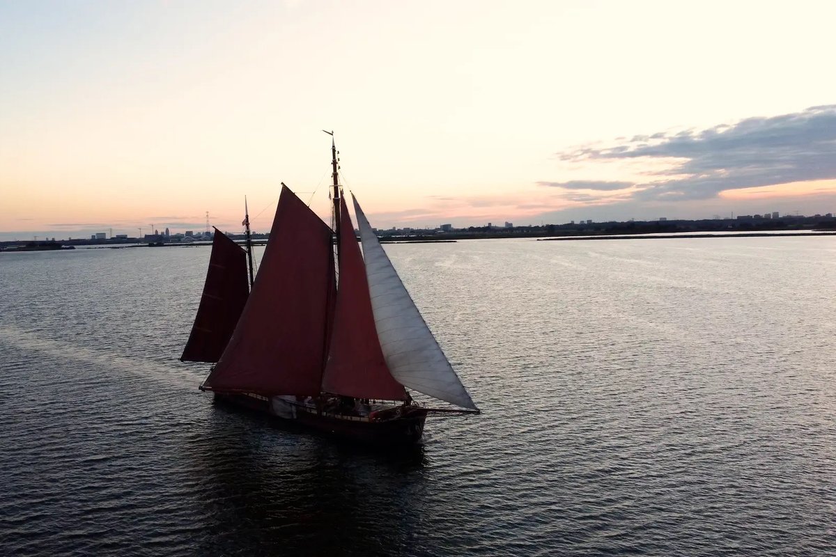 Historical sailing ship Amsterdam