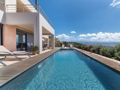 Villa Mystique, heated pool, luxury, sea view