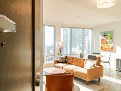 Central Downtown Location + Art + Design + View