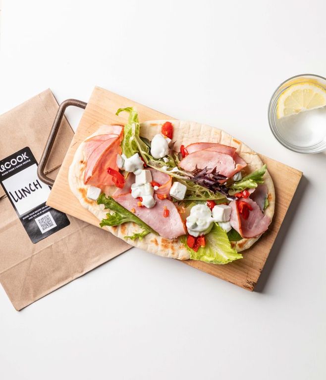 Photo of Ham Flatbread Foldover