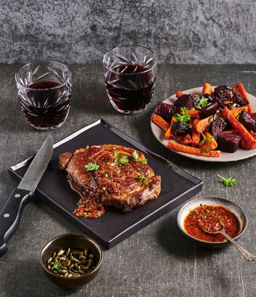 Photo of Red Chimichurri & Beef Sirloin