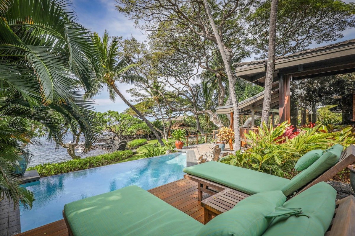 Luxury Oceanfront in Kona