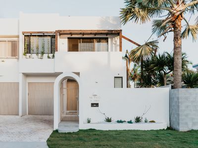 Beach side Villa, with a heated pool!