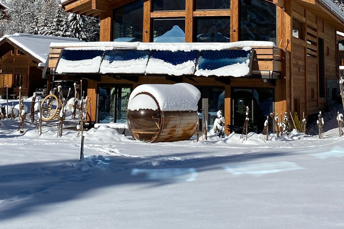 Chamonix Chalet Aïkoa Luxury Ecolodge