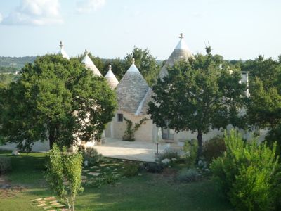 Trulli nel verde with pool