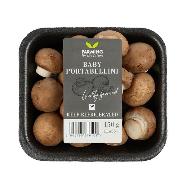 Photo of Baby Portabellini Mushrooms 150 g