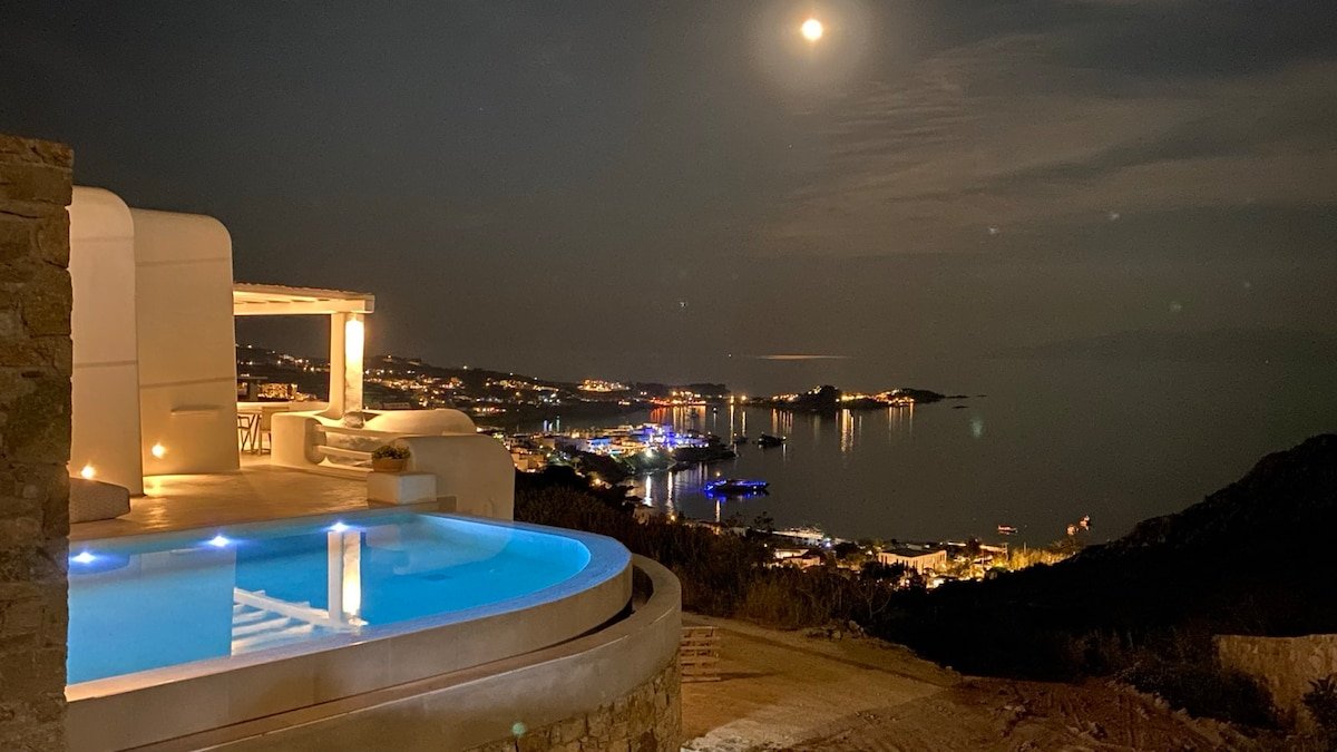 Villa Camelia 2 – Psarou – Private Pool & Jacuzzi gallery image 2