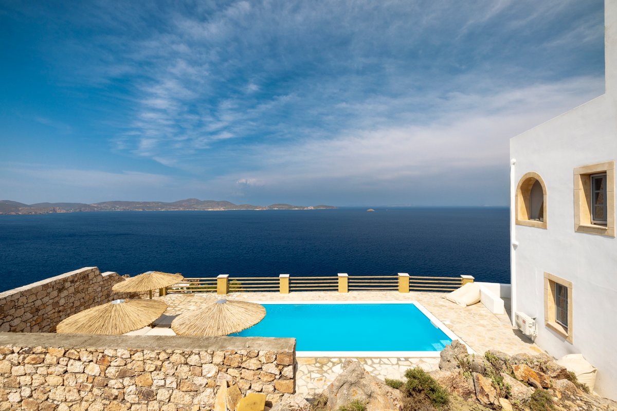Slow Luxury Patmos Villa with incredible seaview