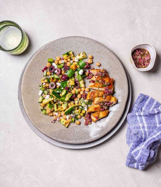 Photo of Caper-olive Chicken & Greek Chickpeas