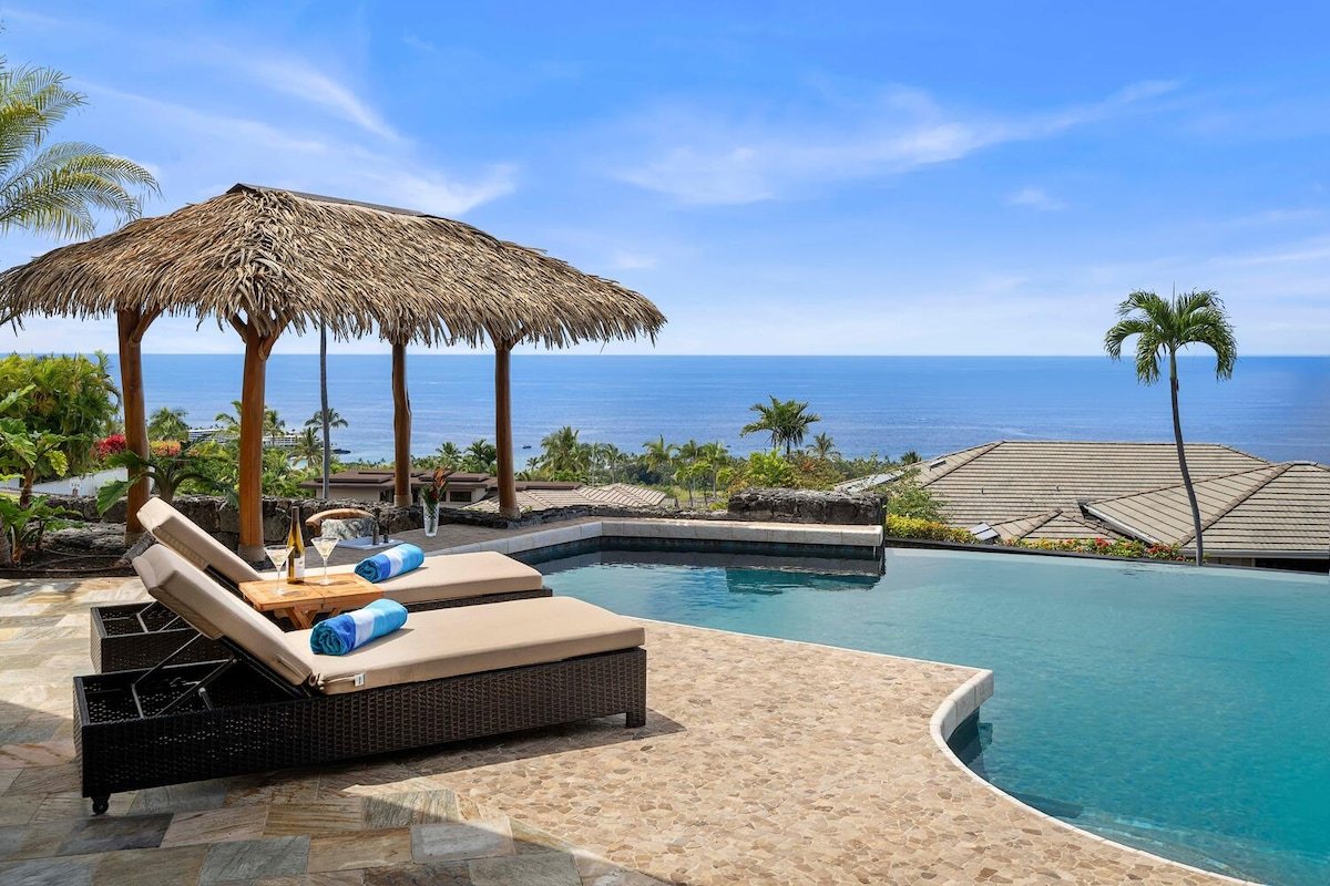 Island Oasis: Ocean Views w/Heated Pool/Spa, Green gallery image 3