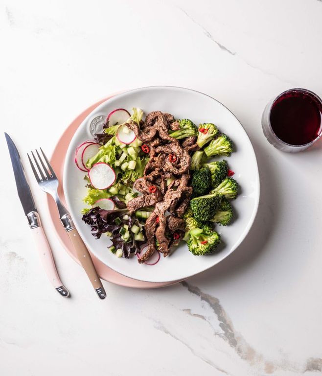 Photo of Spicy Broccoli & Beef Strips