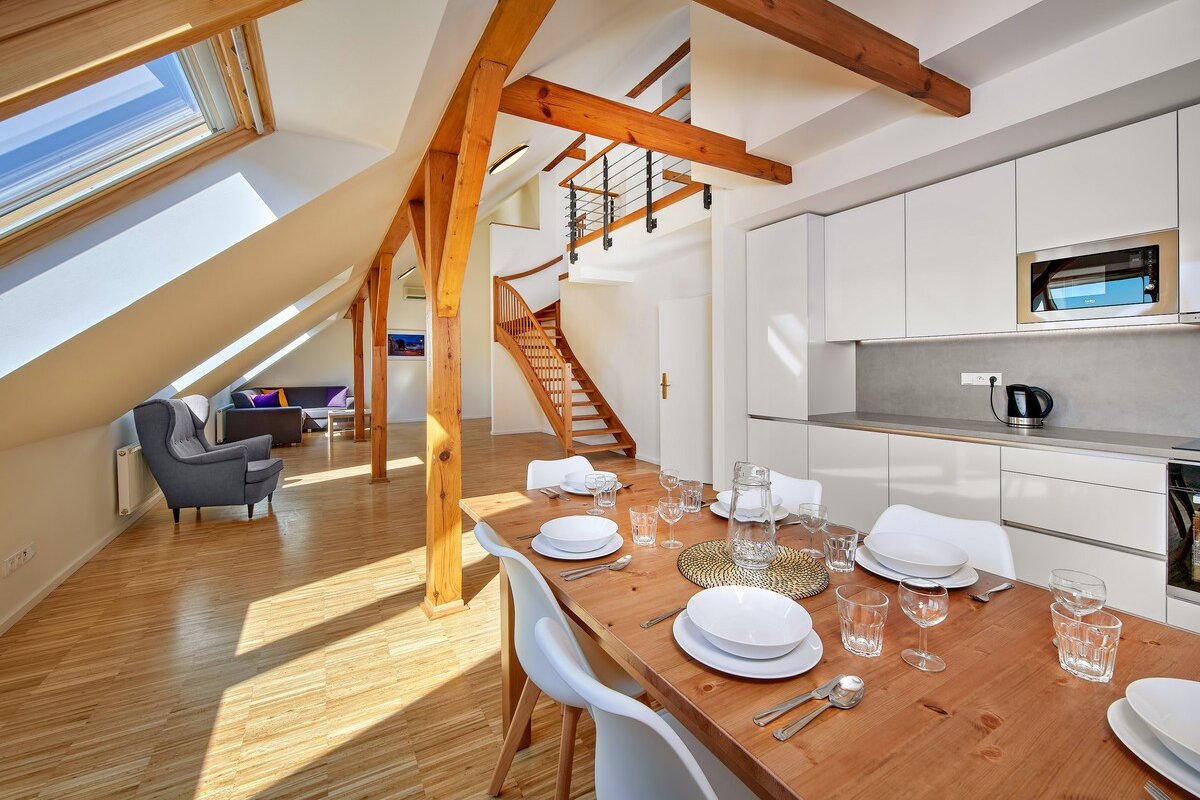 Prague Penthouse Apt. w/ Terrace gallery image 3