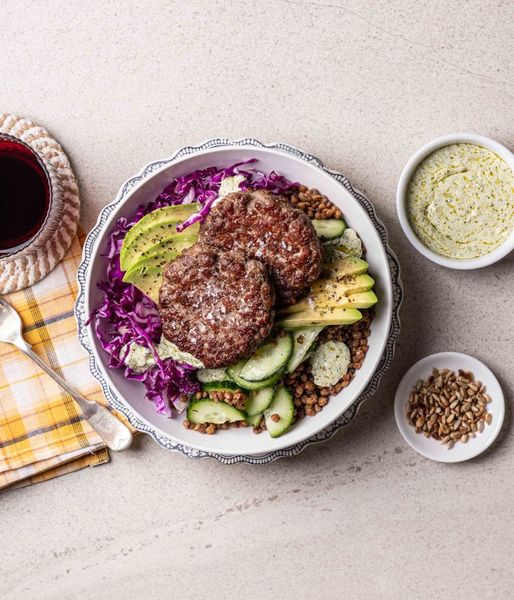 Photo of Blissful Beef Patty Bowl