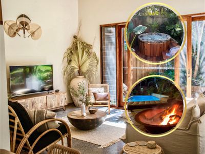 Beach Jungle: Pet-Friendly, Hot Tub, Pool & Fire