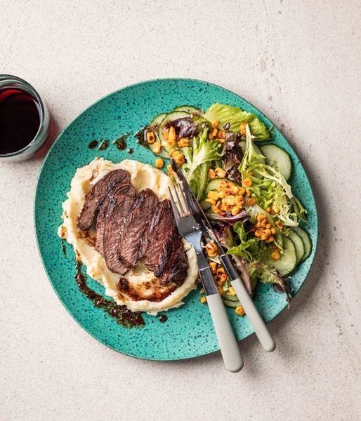 Photo of Lemon Mash & Ostrich Steak
