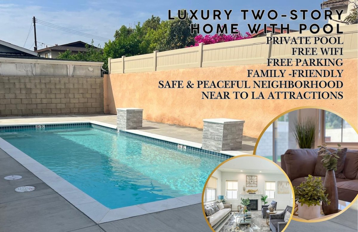 Luxury Two-Story Home with Pool gallery image 2