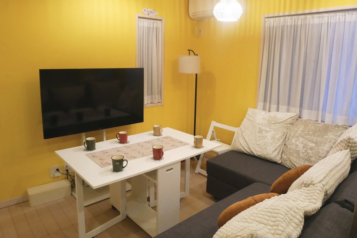 露台东京塔景观｜六本木站10分钟 ｜麻布台1分钟｜一户建独立房间6 人！客厅卧室配备地暖｜免费停车位 gallery image 3