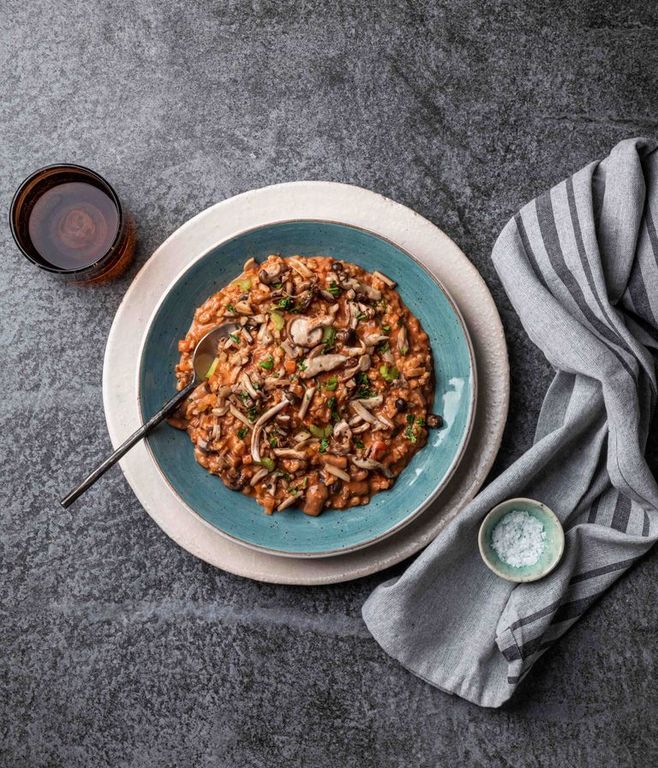 Photo of Mushroom & Barley Stew