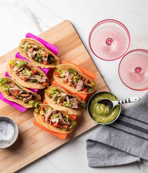 Photo of Veggie Tacos & Jalapeño Salsa