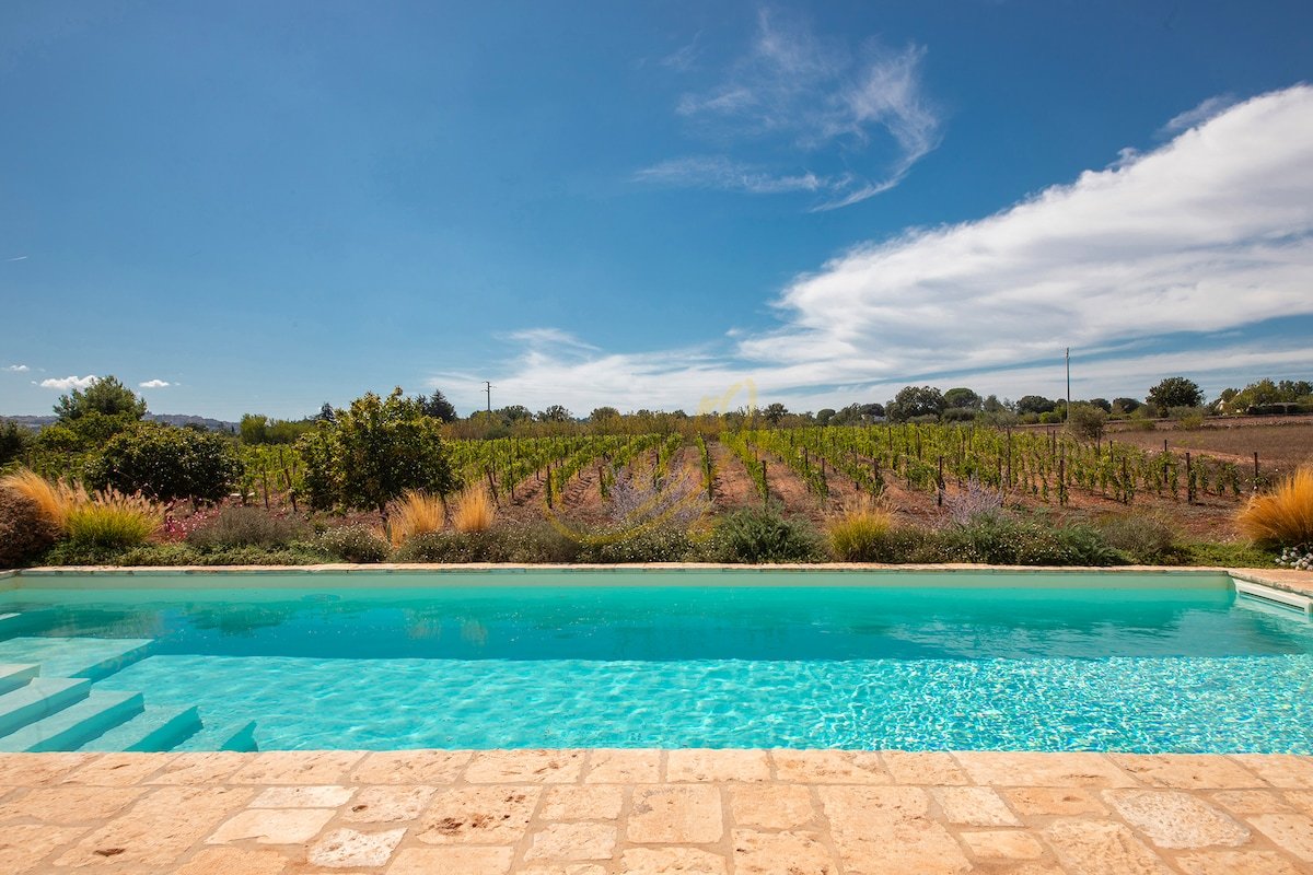 TD Trulli Perla Bianca Trulli with Pool & Vineyard gallery image 3