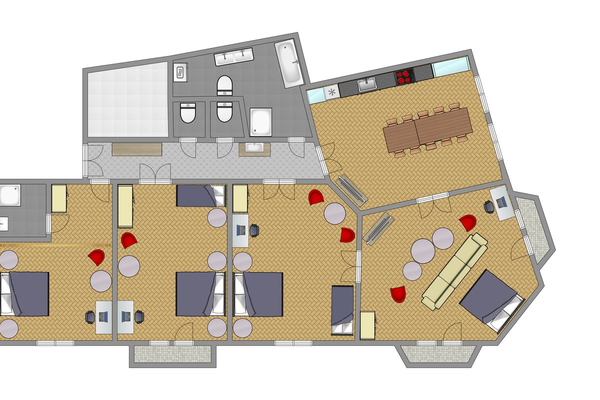 Florentinum Premium 3-Bedrooms, Balcony (Old Town)