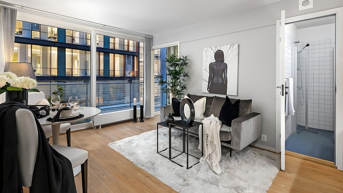 Tjuvholmen. Oslo Sentrum. Brede senger/Raskt WIFI gallery image 3