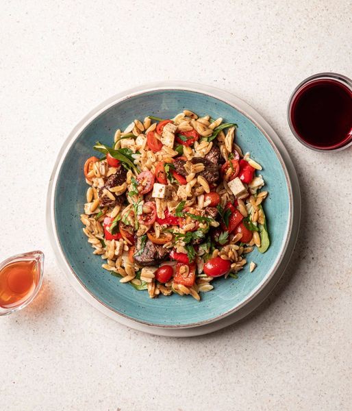 Photo of Orzo & Ostrich Pasta Salad