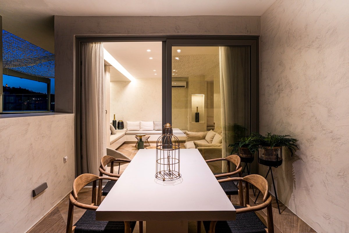 Acropolis view penthouse w/ heated plunge pool gallery image 4