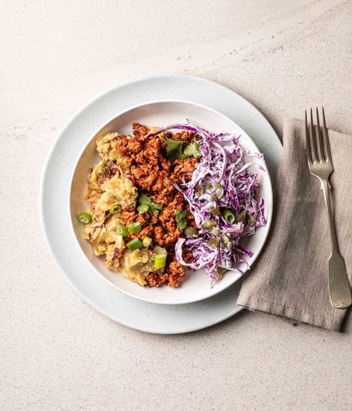 Photo of Roast Potato, Chicken & Jalapeño Slaw