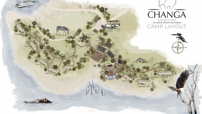 Changa Safari Camp Family Tents