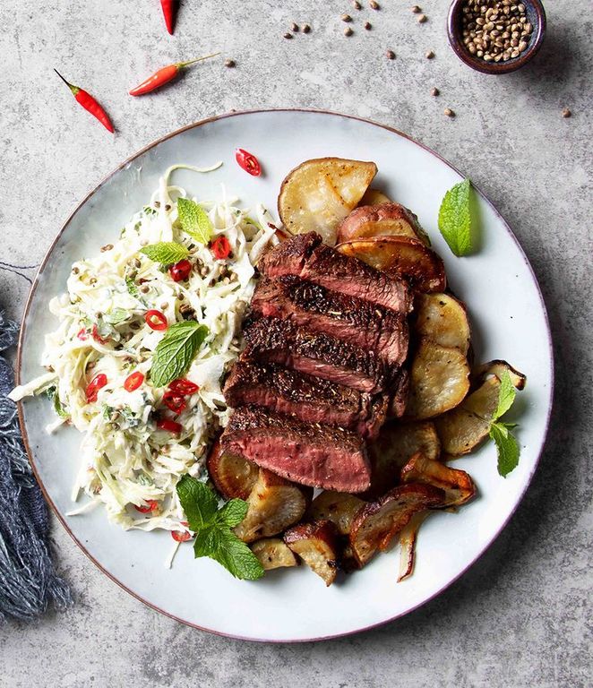 Photo of Seared Rump & Tzatziki Slaw