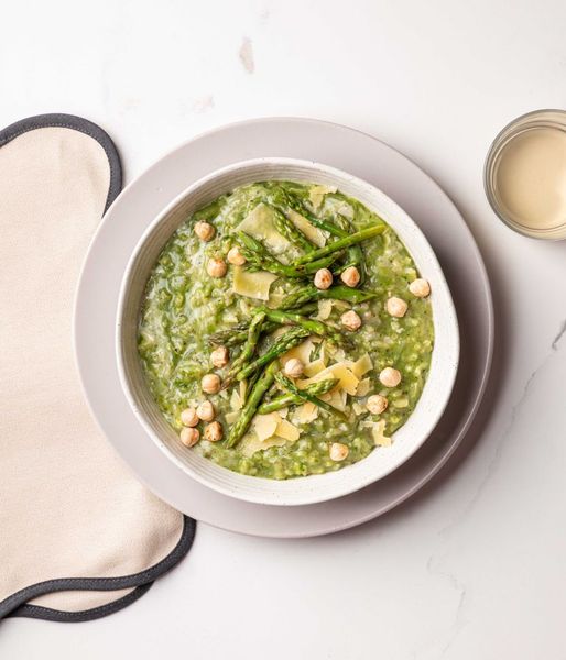 Photo of Emerald Asparagus Risotto