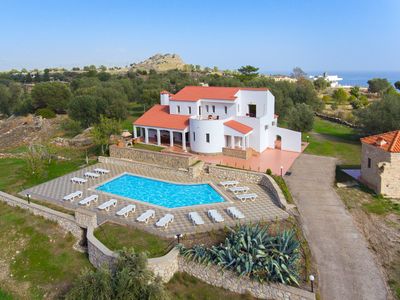 Villa Krokali in Lindos with swimming pool