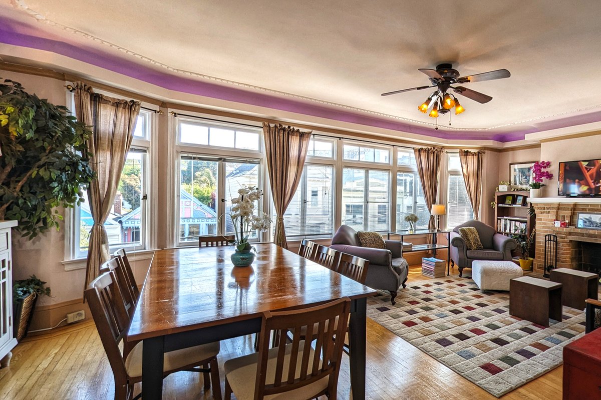 Prime 3BR Flat in Central SF. Perfect for groups!