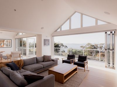 Beachfront Estate with Tennis Court