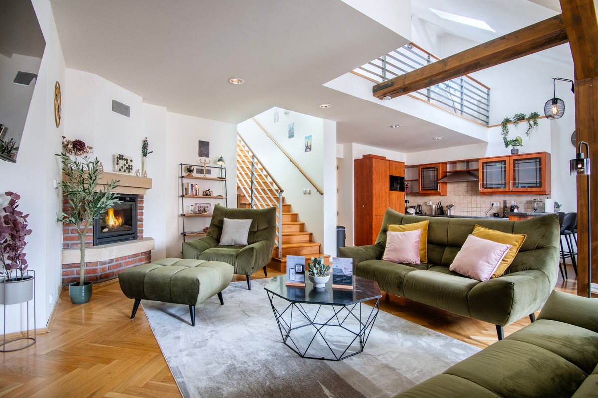 Duplex 165m² *Bridge VIEW*30 Sec to Charles Bridge