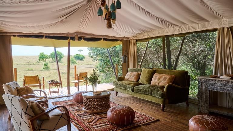 Saruni Wild - Lounge Area