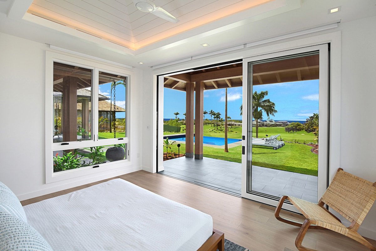 Hale Leimomi: Luxurious Comfort + Pool + Views! gallery image 4