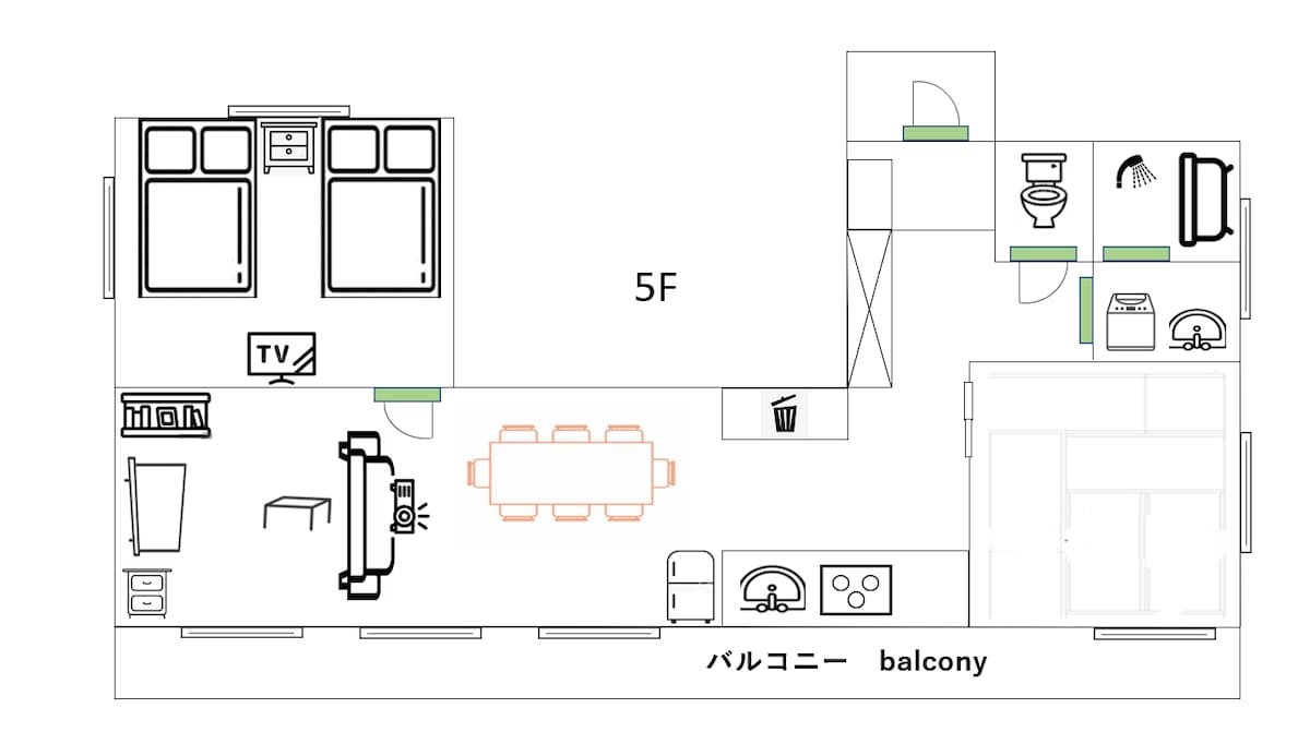 3-min walk from station! family theater!96㎡ house! gallery image 4