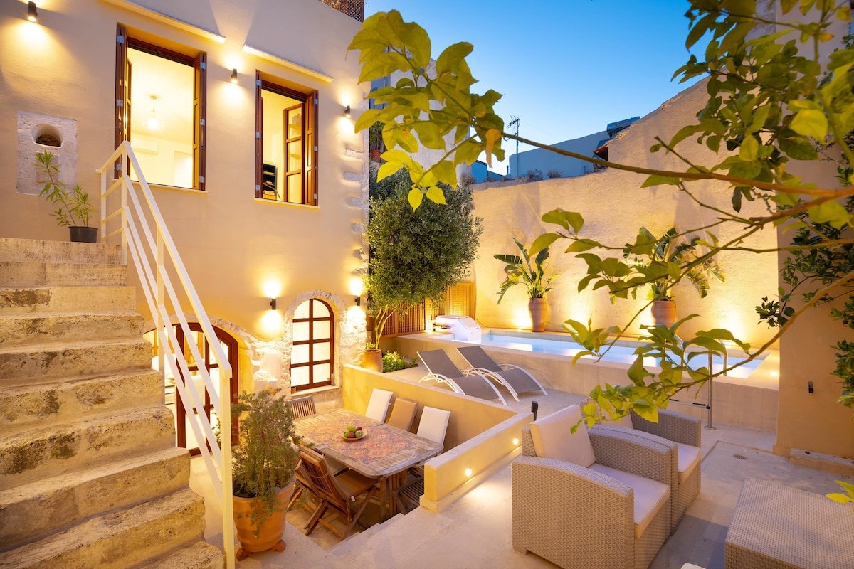 Villa in Rethymno Old Town w/Private Pool & BBQ gallery image 4