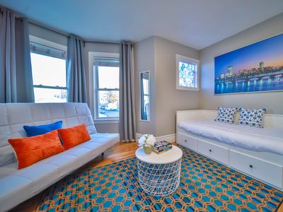 Groupstay w/firepit mins2Downtown Fenway FreePrkg