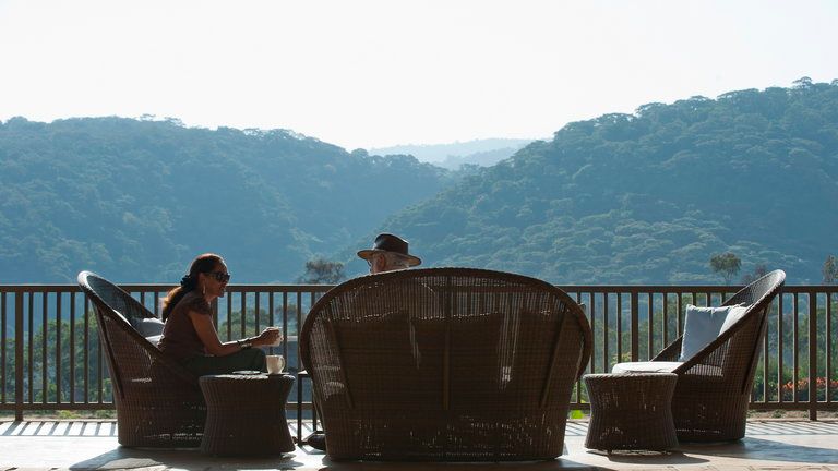 Kitela Lodge - View from the main house