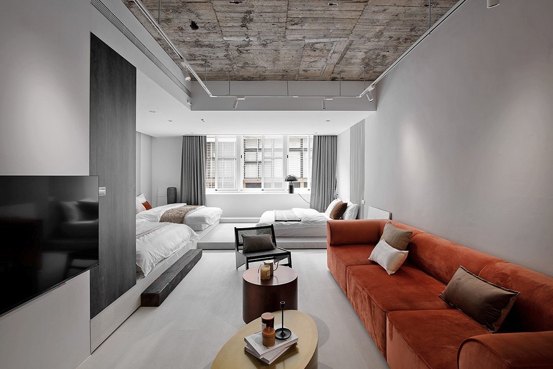 D apt . DUMO. /雙層獨享/台北車站/頂級衛浴3/泡澡浴缸/景觀陽台/3F+5F gallery image 2