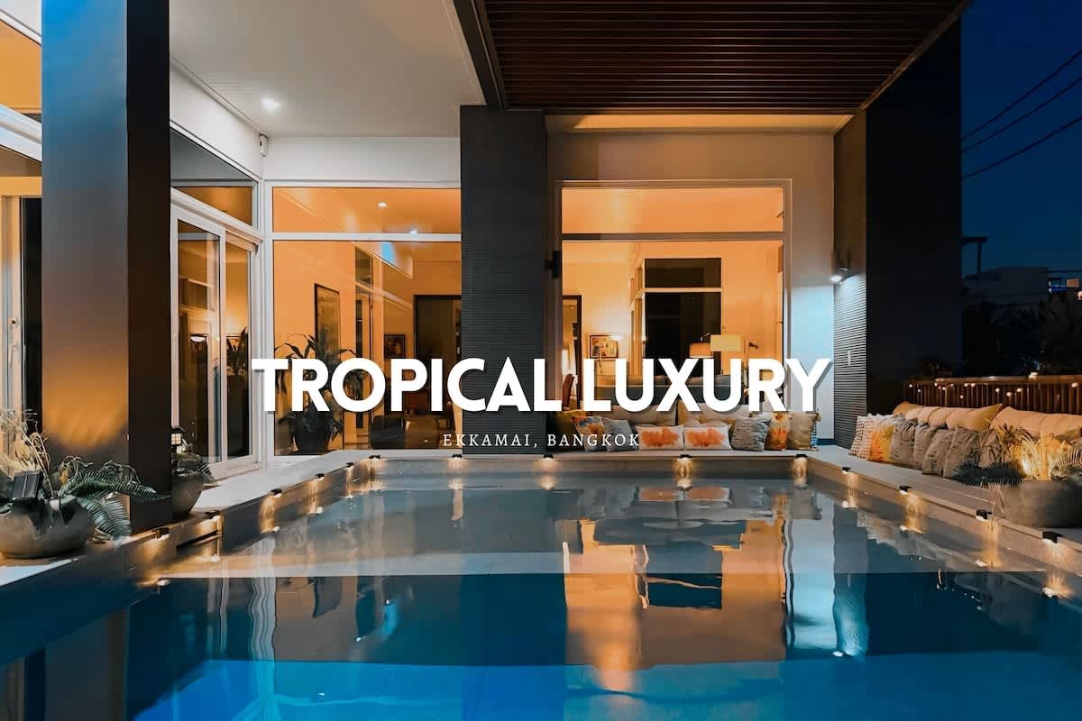 Modern Luxury 6BR Pool Villa w/ Lift & Gym