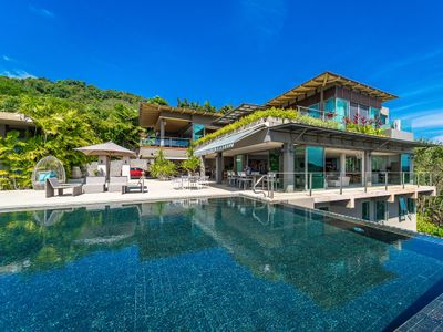Pano Sea & Hill Views 7BR Luxury Pool Villa Layan
