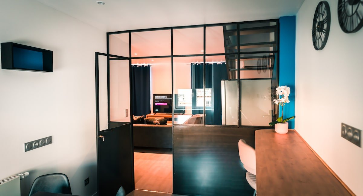 LYON HYPERCENTRE LOFT 4chambre&4sdb Parking Cowork gallery image 5