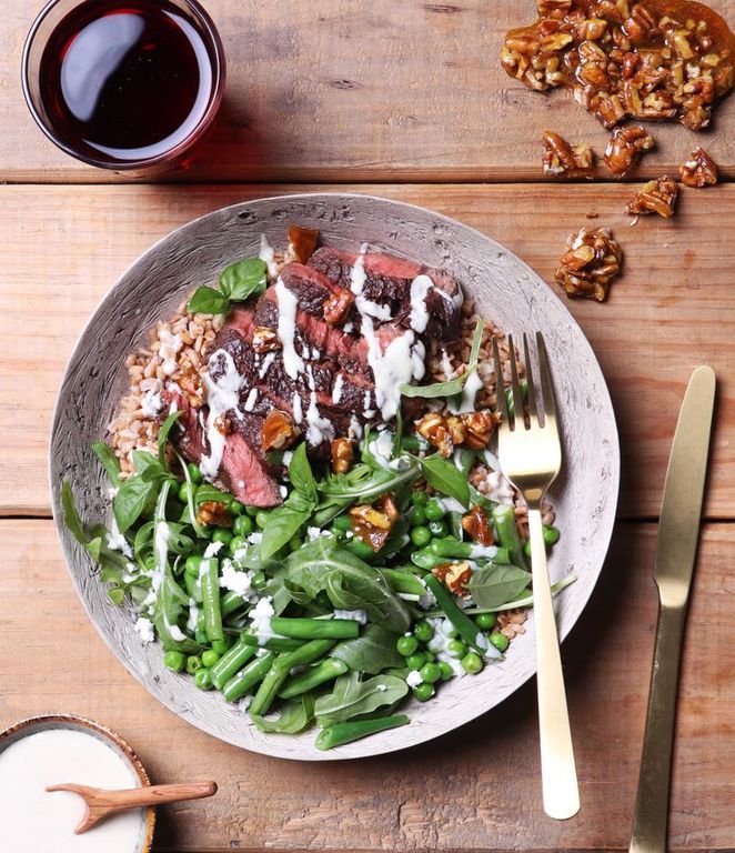 Photo of Sirloin & Spelt Power Bowl