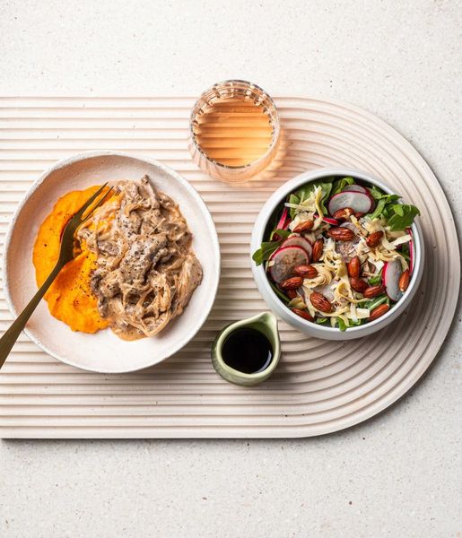 Photo of Creamy Beef & Artichoke Salad