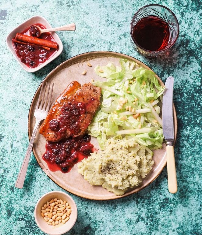 Photo of Festive Pork & Sweet Potato Mash