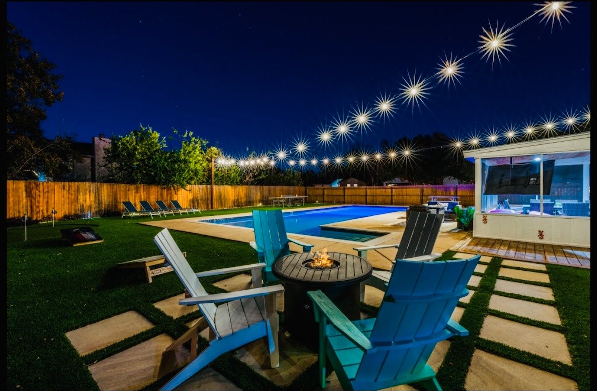 Backyard Paradise with Heated Pool & Room to Play! gallery image 2